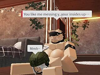 Cute Blonde Boy Gets Creampie From Soldier Girl In One On One Military Action