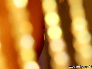 bollywood model flashes skin in exotic nude striptease dance