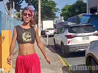 hairy pussy legs upskirt flashing in public