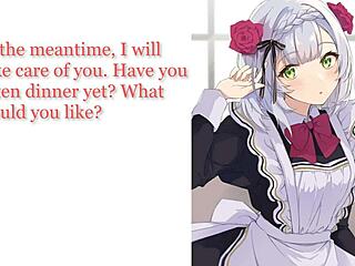 genshin noelle's paizuri footjob joi for new servant 😍👣