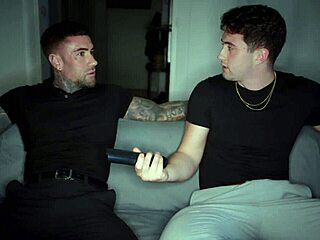 wild threesome destroys viktoria varess's asshole no mercy.