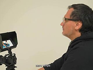 blonde xiara dark tries bbc first time at juanbustos casting