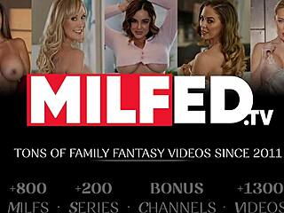 stepmom milf vacuums stepson's black monster cock deep down her throat