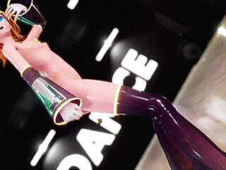 kagamine rin r18 dances naked with toys shaved pussy