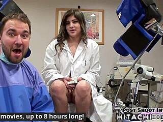 Doctor Tampa Forces Hitachi Orgasms on Sophia Valentina's Shaved Pussy