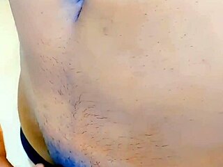 Feminine Sissy Cums From Limp Clitty Masturbation In Cheerleader Thong!