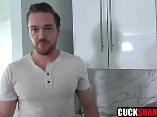 Cuckold Hubby Watches Wife Dolly Leigh Ride Guest's Monster Cock in Steamy Hookup