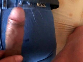 Stepson Jerks to My Ass Then Fucks and Cums Inside