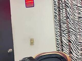 sexy dressed latina sister-in-law party return craves kitchen fuck