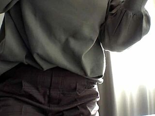 serious looking h cup japanese tutor kohaku loves nipple play and doggystyle