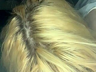 pretty hooker deepthroats car blowjob spits cum sucks back