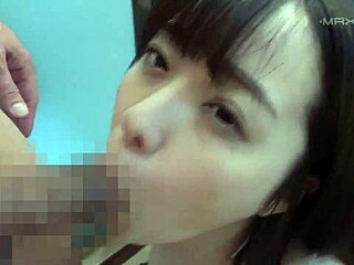 Rina Takase's Cute Wife Rides Cock Quick In Part 2!