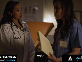 hey, wanna keep that secret? doctor vicki chase makes sinn sage spread wide...