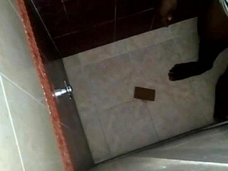 shower spying on horny girlfriend bathroom toy play gets wild