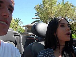 Joey Ambrosiano Pounds Booty Call's Shaved Pussy Doggystyle and Cowgirl Real