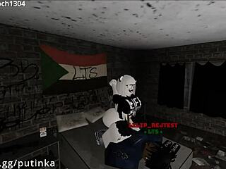 bbc surprises snowbunny in roblox condo pounding pussy hard