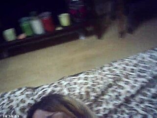 Glasses pornstar champion pins ebony babe backstage in wrestling hold for bj and pounding