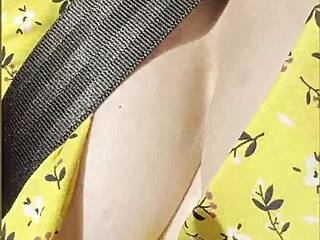 Wifey Flashes Perfect Big Tits Driving! Hot Car Show Part 2!