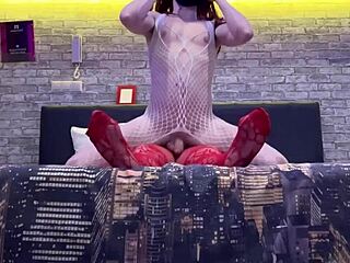 stepsis and bitchy friend lick asses in hotel domination