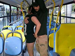 Student Gets Ass Groped Hard on Crowded Public Bus