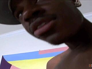 Female boss tests black stud's fucking skills deep