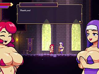 Scarlet Maid Bends For Big Tits Ass Sex In Porn Gameplay