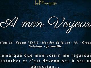 French Voyeur Catches Solo Babe's Multiple Orgasms In Exhib Audio!