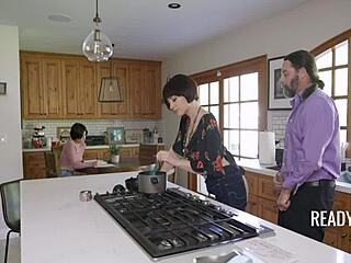 step family shares bodies openly no shame daddy rides cowgirl cfnm style