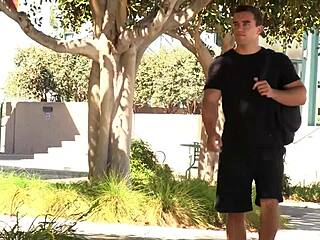 kacy lane lets stepbrother blast her shaved pussy doggystyle with massive cumshot