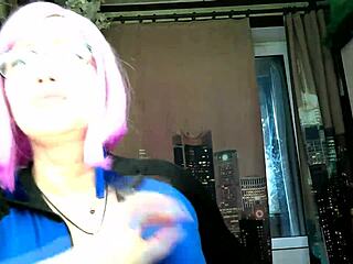 Slutwife aimee broadcasts dirty mommy and young cosplay shows