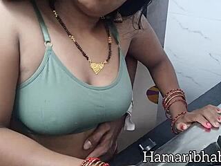 Devar Cums On Bhabhi's Mangalsutra While Fucking Her