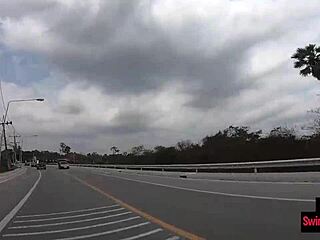 Wow Amateur Asian Teen Rides Huge European Dick Post-Date