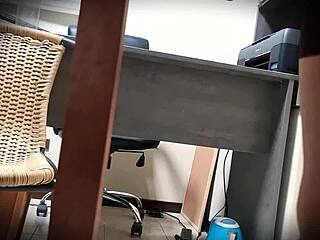 Upskirt Nympho Mexican Secretary Nataly No Panties Public