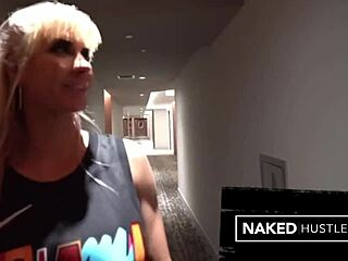 black ex-hooper fucks muscular milf housewife deep in gym interracial