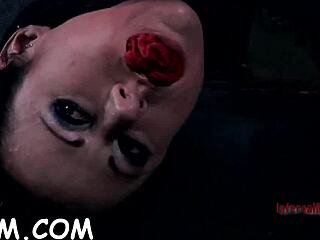 Tied babe dominates couple rough fuck hawt assets exposed