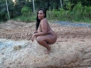 may silva's juicy mulata ass fucked raw home and car ride