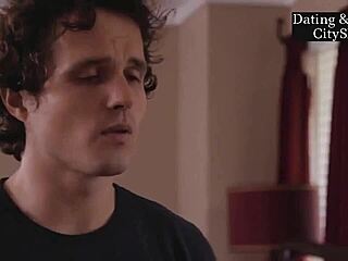 busty stepmom seduces stepson with her huge boobs