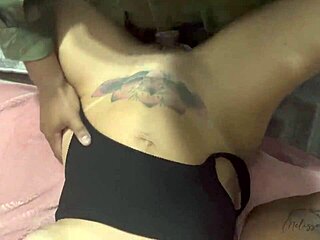 A Horny Milf Fucks Navy Guy Raw and Takes Cum Inside in Front of Lover