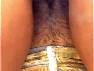 Hey check out this big booty ebony flashing her huge tits and ass!