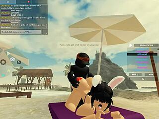 roblox slut rides monster cock legs shaking wet