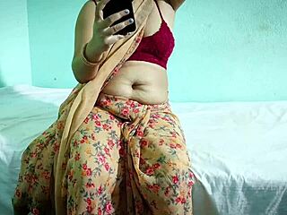 lucky desi boy sneaks doggystyle bangs with hot cute bhabhi behind husband's back