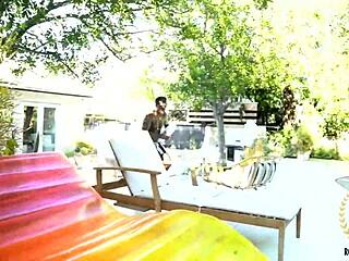 Sexy Kruel Kitty Massaged Then Interracial Big Cock Fucked