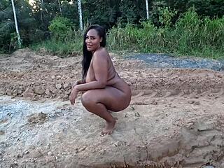 may silva's juicy mulata ass fucked raw home and car ride