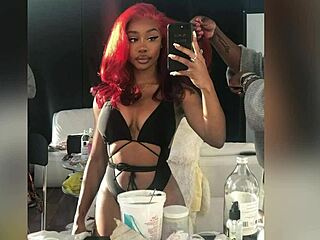 SZA性感黑人明星打飞机致敬