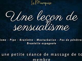 GENTLE FRENCH HANDJOB LESSON FILLED WITH SENSUAL PRAISE!