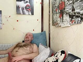 Depraved mature slut aimee fucks bald hubby wildly!