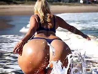 AI Generated PAWG Animations 5 Big Ass BBW Fat Cartoon Scenes