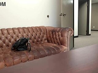 Peaches Ebony Anal Casting Fuck