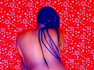 Petite Ebony Nympho Begs for Deep Ass Fucking Nude Solo