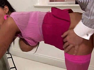 Jasmine black takes stacey saran's dick in her twat for threeway nurse fun?